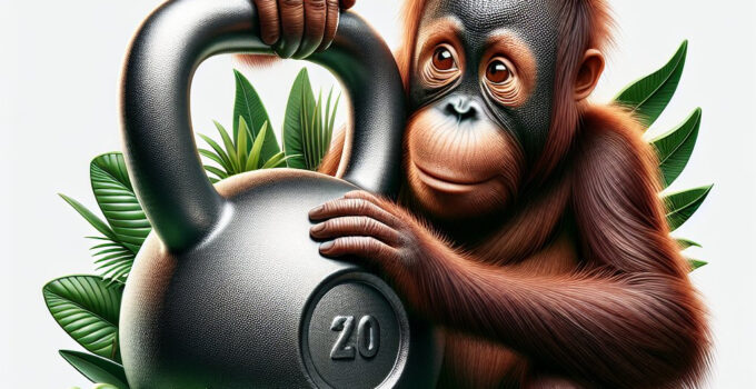 orangutan kettlebell