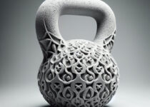 concrete kettlebell